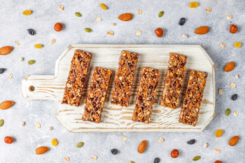 Barritas Energéticas con Semillas de Maravilla